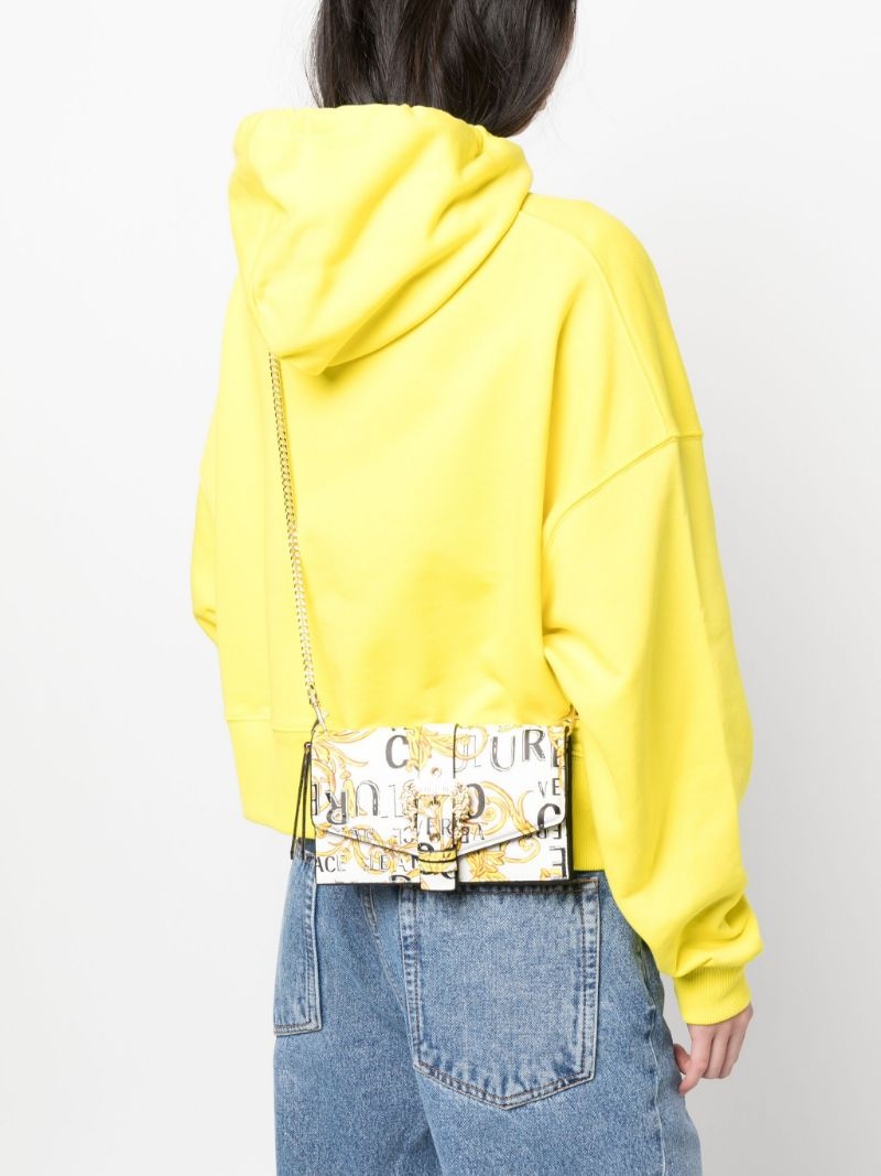 logo-print cross body bag - 3