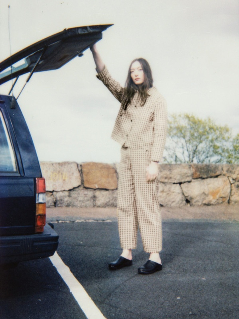 Maj Overshirt Gingham Oak 3