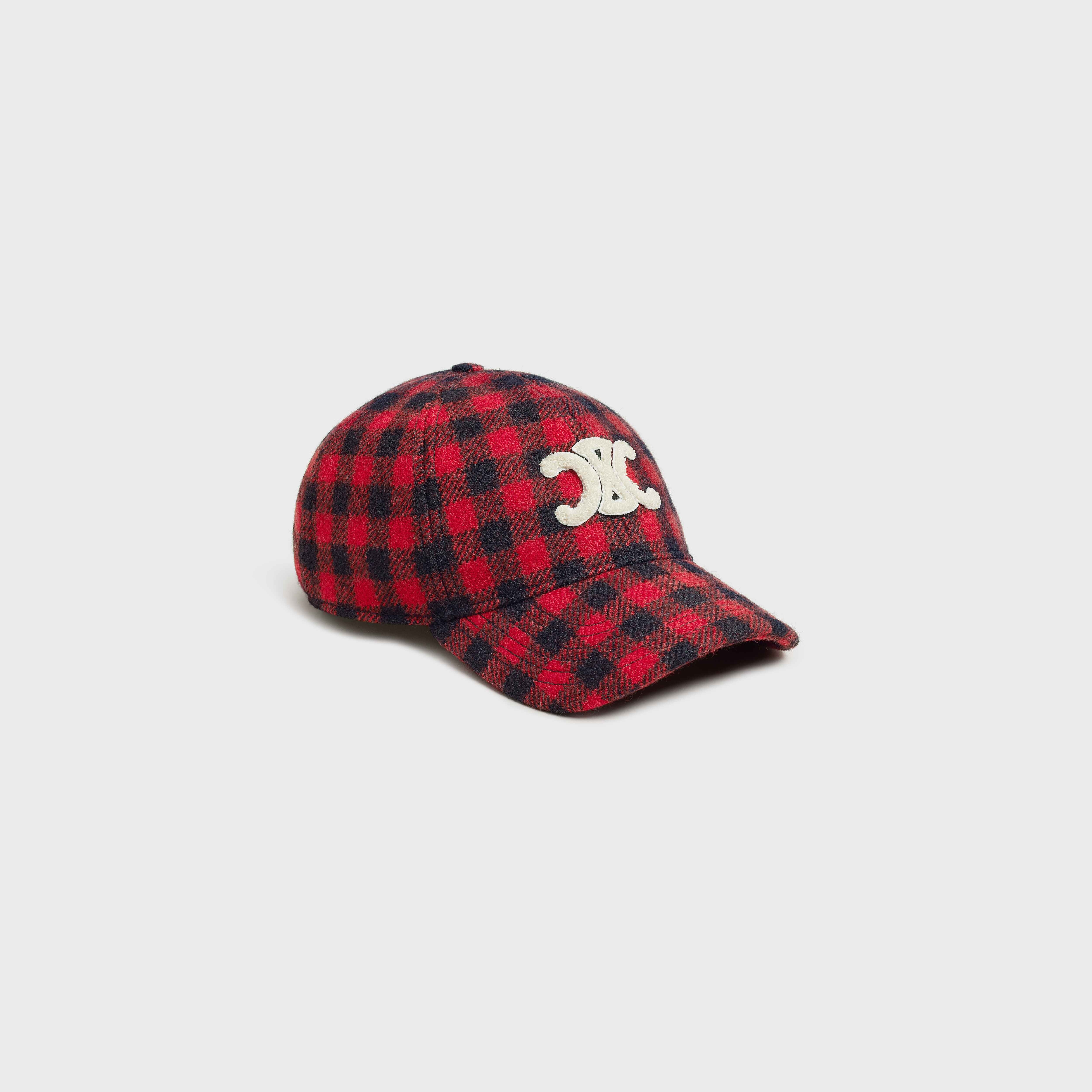 "TRIOMPHE" BASEBALL CAP IN WOOL - 1
