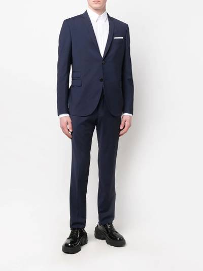 Neil Barrett single-breasted two-piece suit outlook