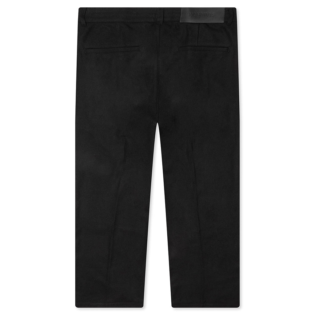 SUITING PLEATED TROUSERS - BLACK - 2