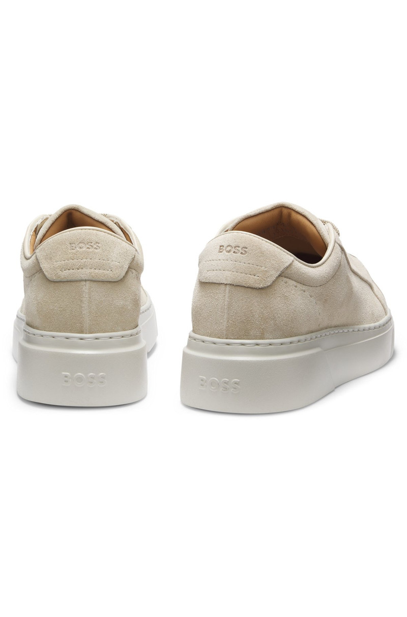 SUEDE TRAINERS WITH HIDDEN WEDGE 6