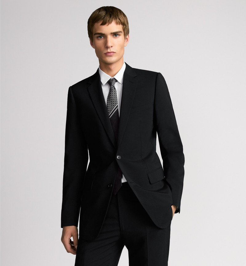 Dior Striped Cannage Tie outlook