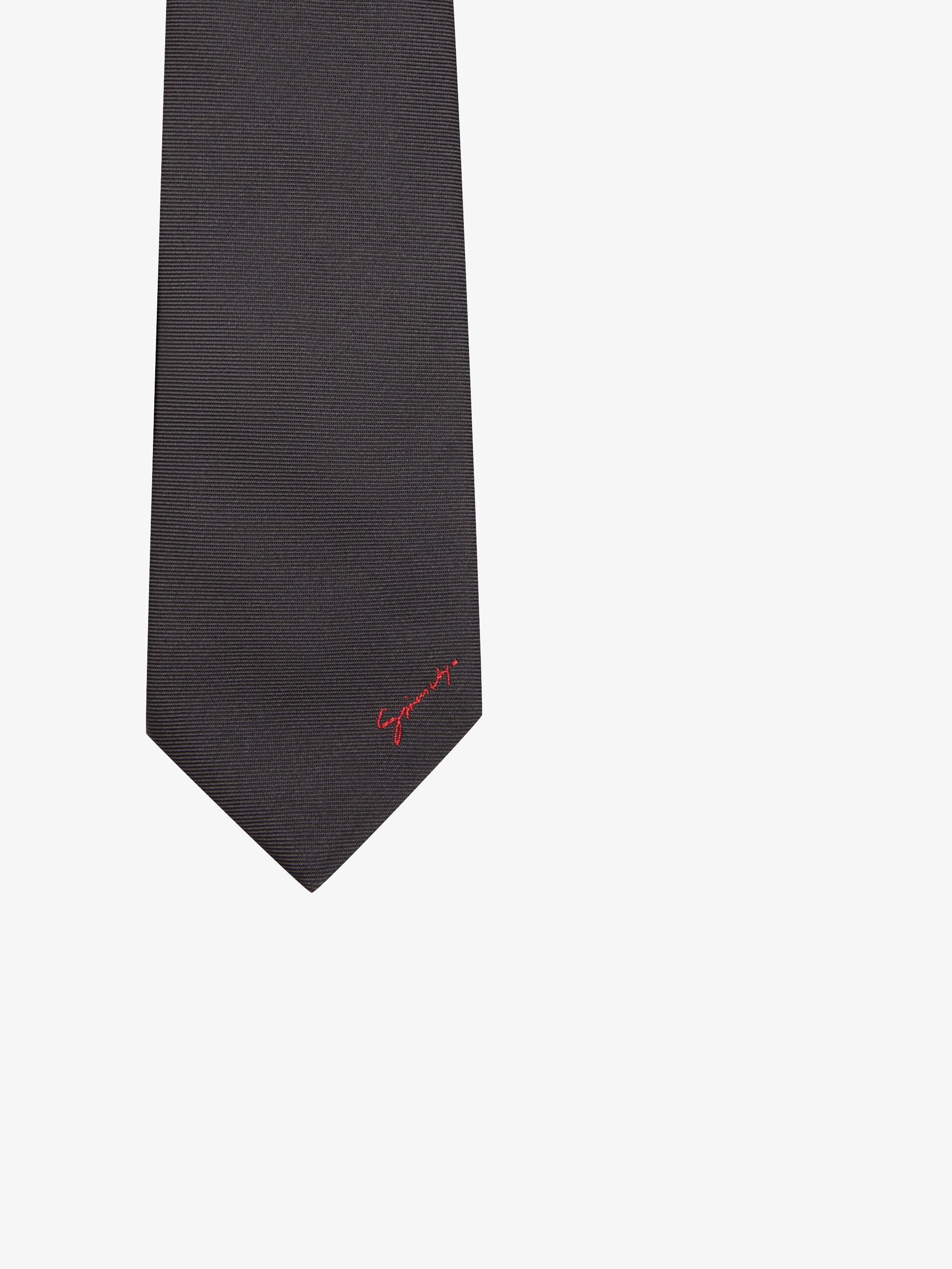 Givenchy embroidered tie in silk - 4