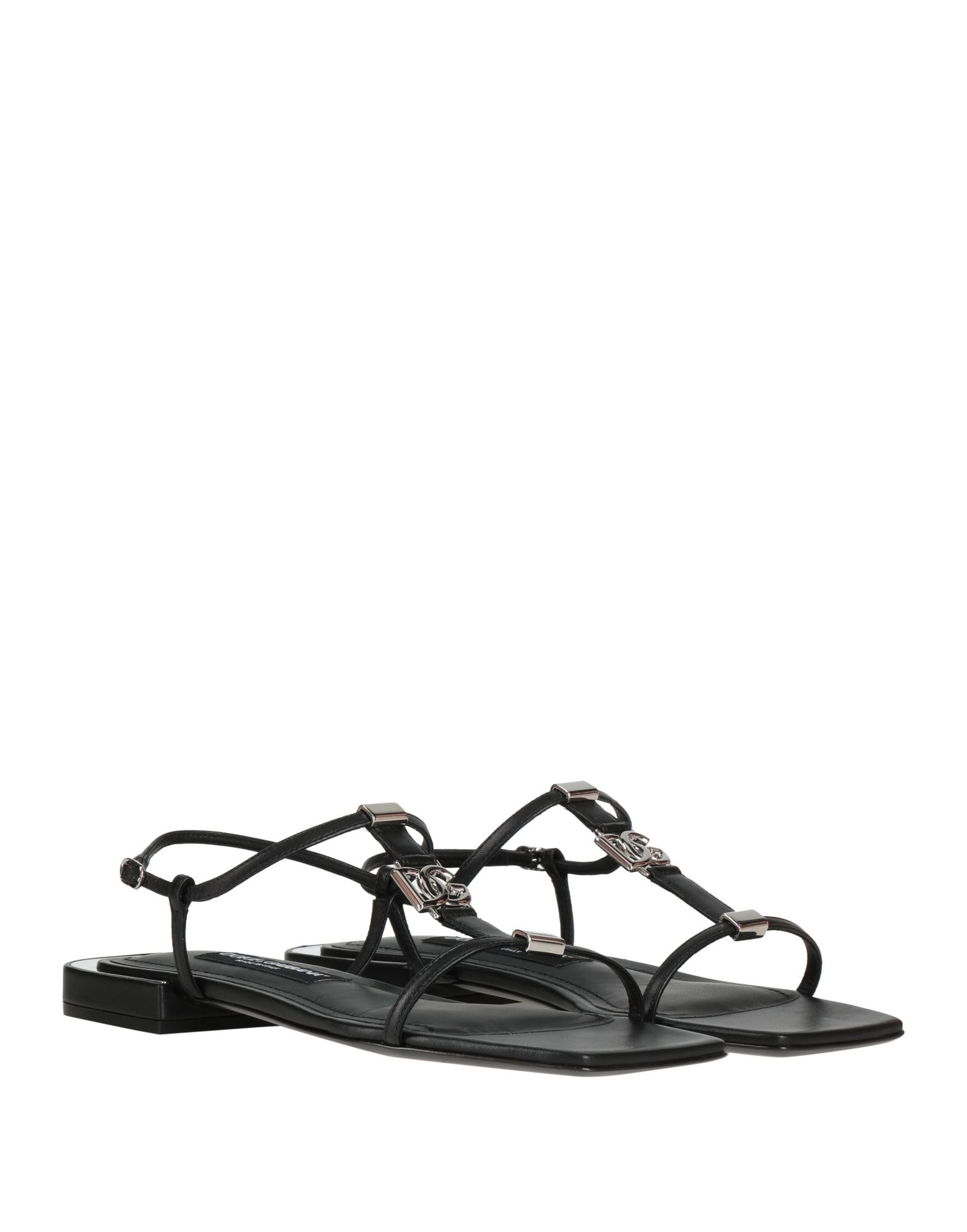 Black Women's Sandals - 2