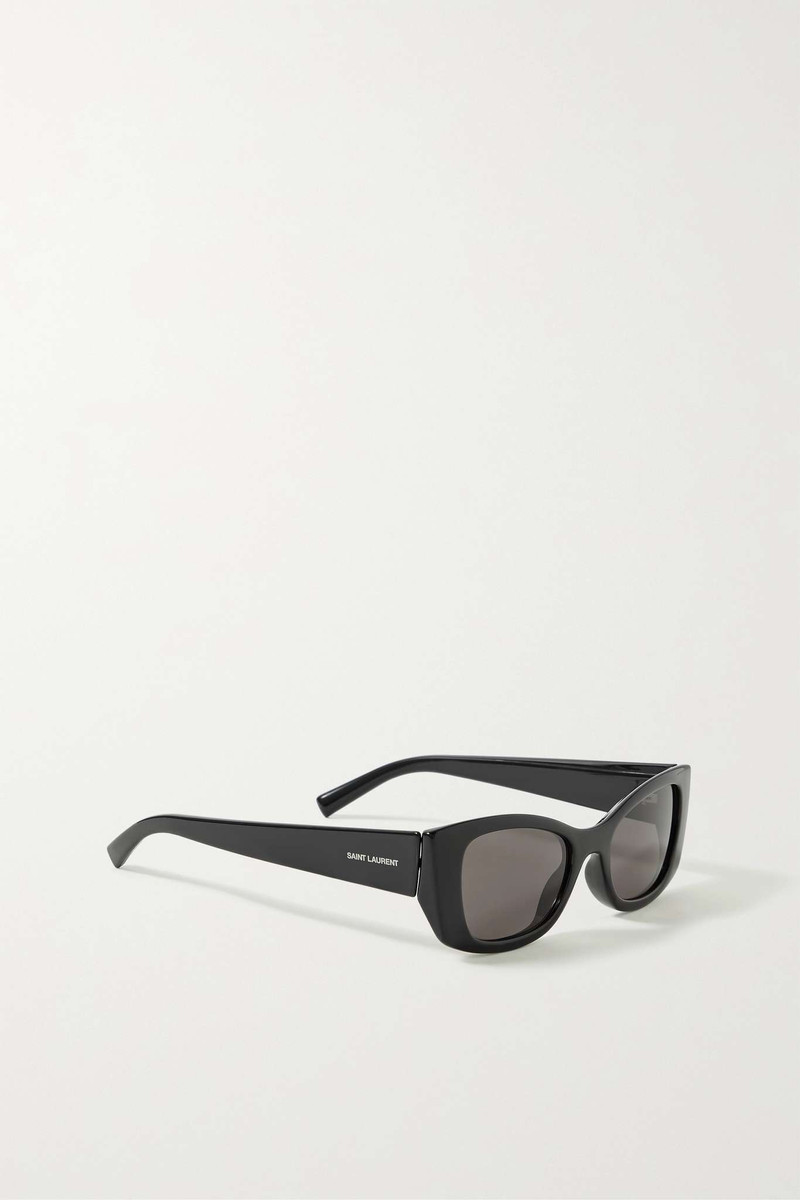 SAINT LAURENT Cat-eye acetate sunglasses outlook