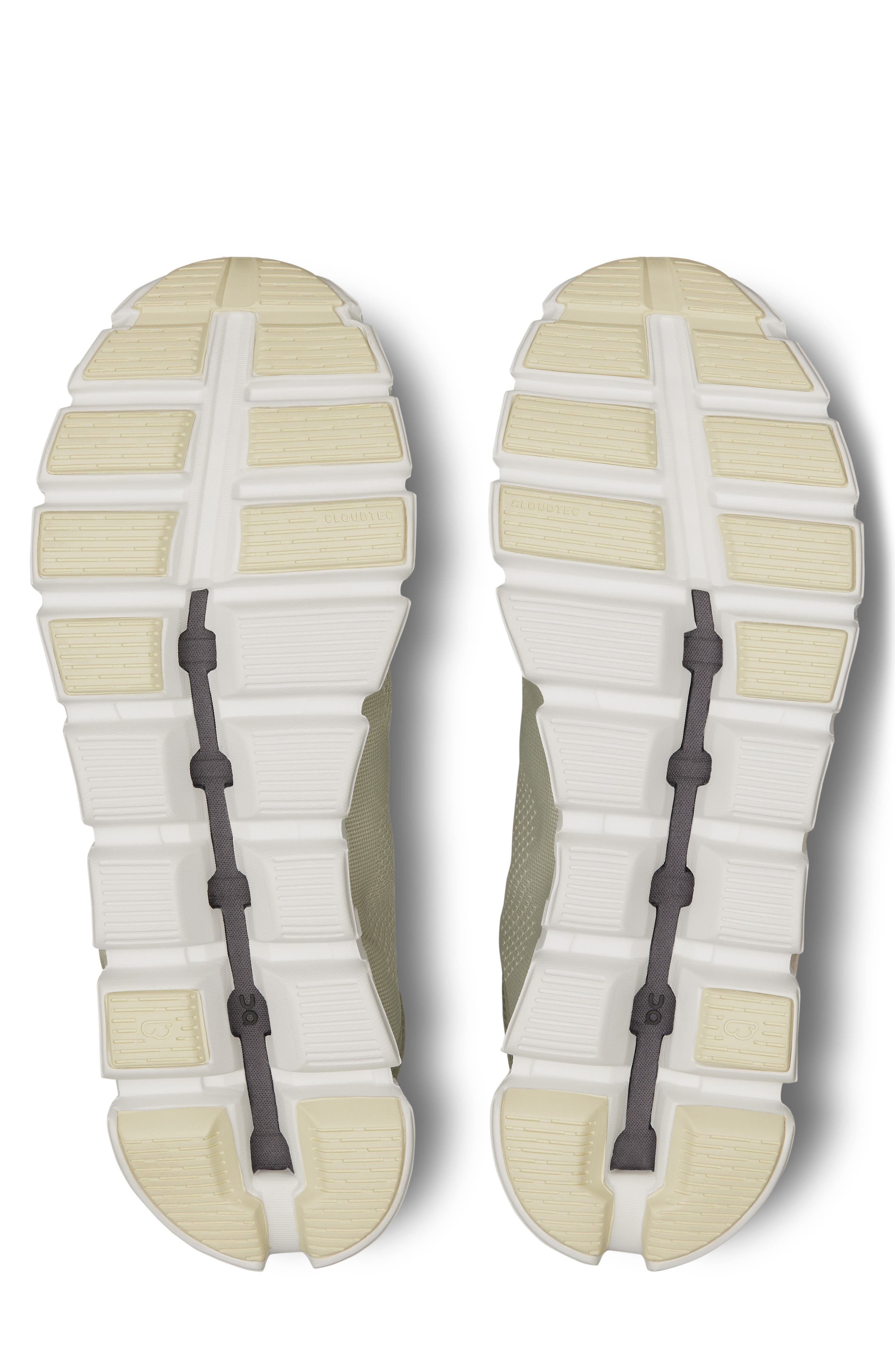On Cloud 5 Coast Sneaker in Chalk/olive at Nordstrom - 4