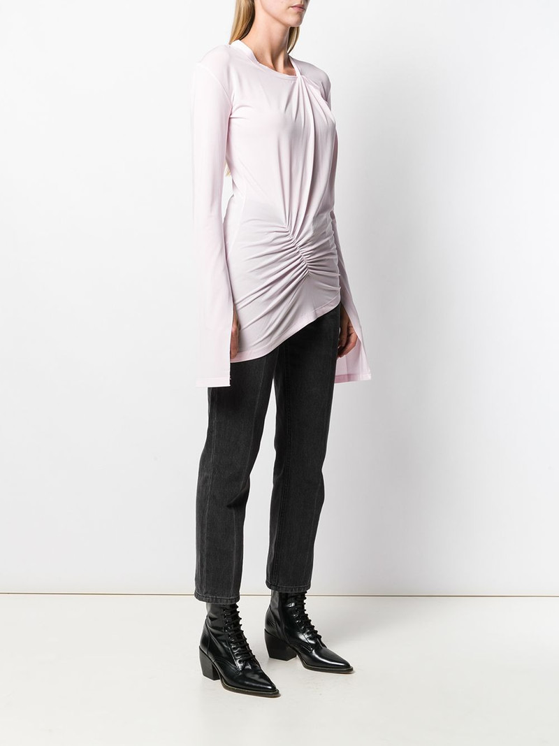 asymmetric long sleeve top 3