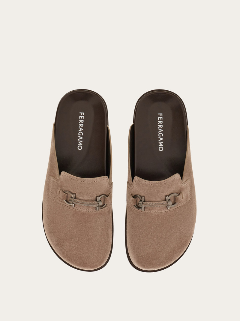 FERRAGAMO Gancini ornament mule outlook