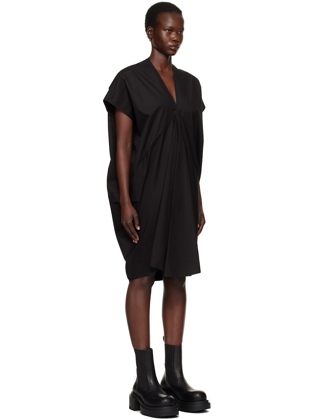 Black Hollywood Tommykite V Minidress - 2