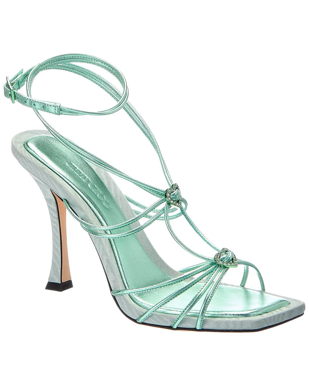 Jimmy Choo Indiya 100 Leather Sandal - 1