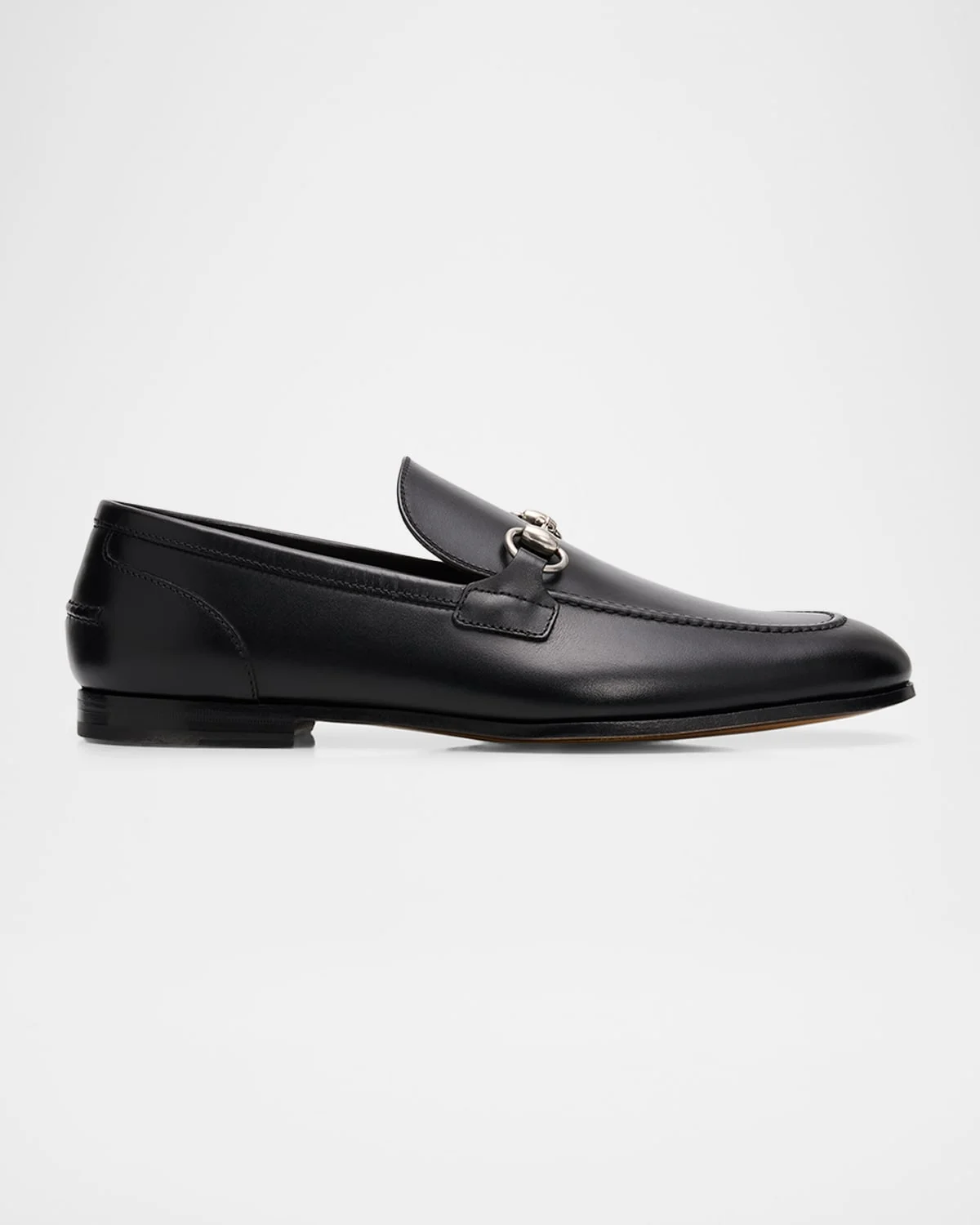 Men's Jordaan Moccasin Leather Bit Loafers - 1