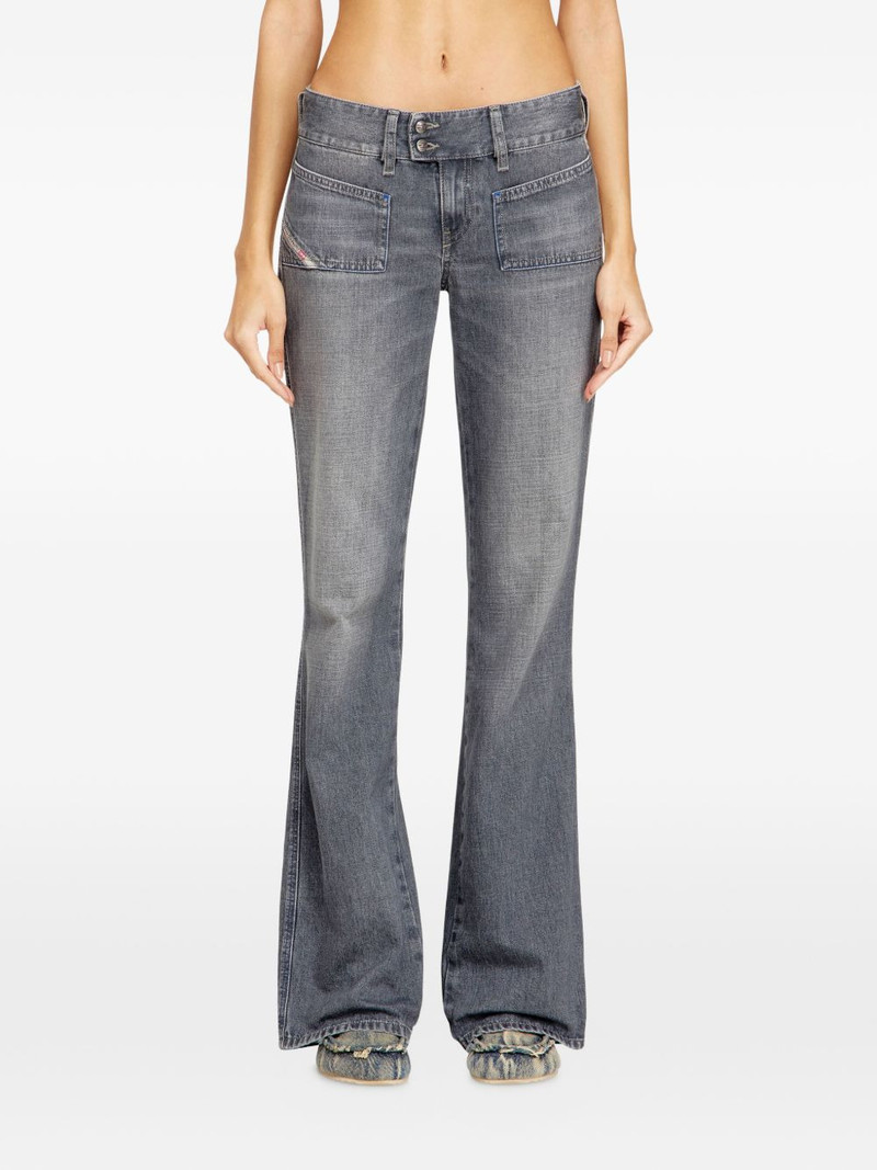 D-Hush 09n83 double-button bootcut jeans 3