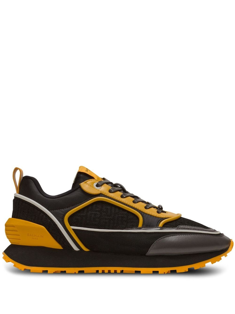 Racer panelled sneakers 1