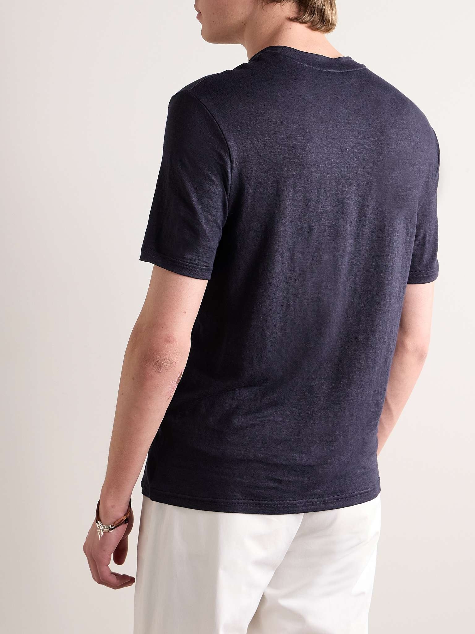 Stretch-Linen T-Shirt - 3