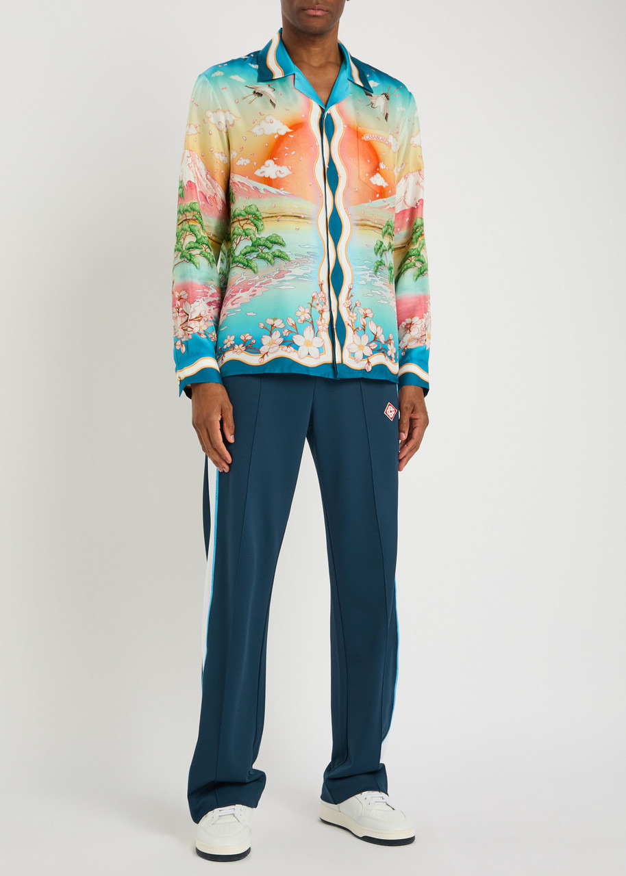 Casablanca Printed Silk-twill Shirt - 4