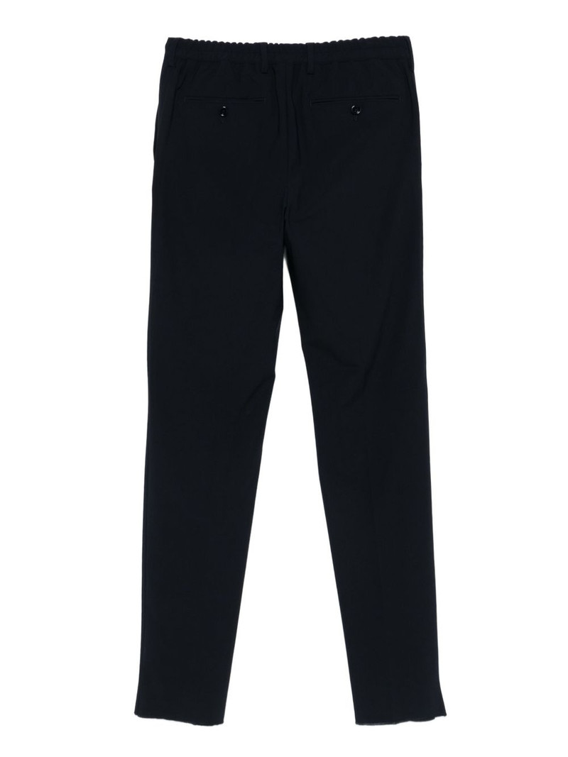 LARDINI elasticated-waistband trousers outlook