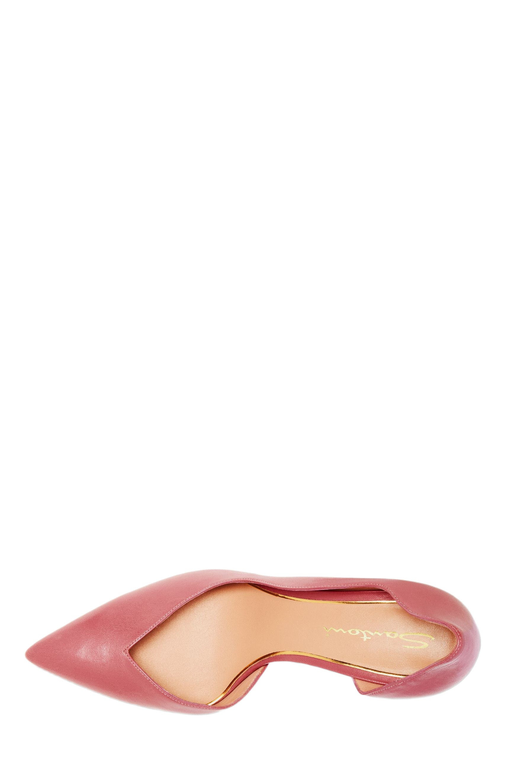 Santoni Women's  leather high-heel pump in Pink at Nordstrom - 3