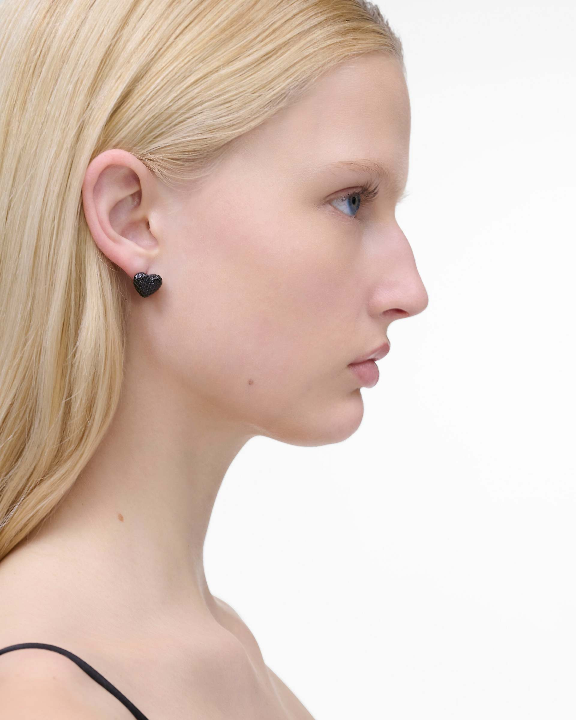 THE HEART BALLOON PAVE EARRINGS - 2