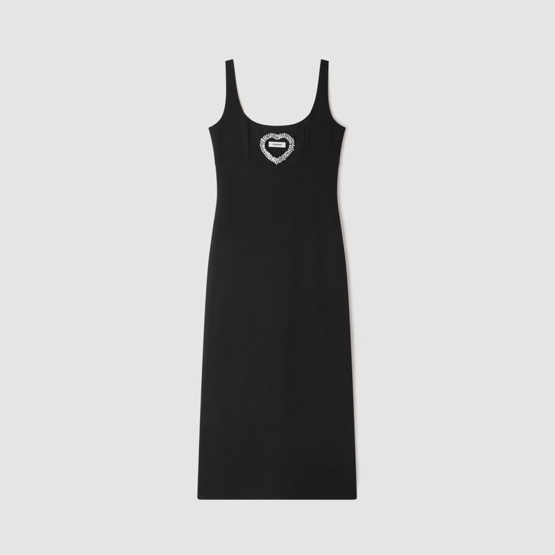 RHINESTONE HEART MAXI DRESS 1