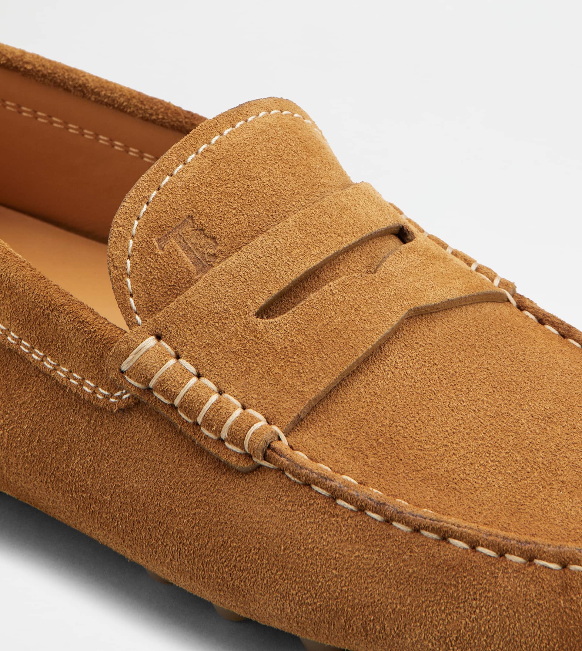 TOD'S GOMMINO BUBBLE IN SUEDE - BROWN - 6