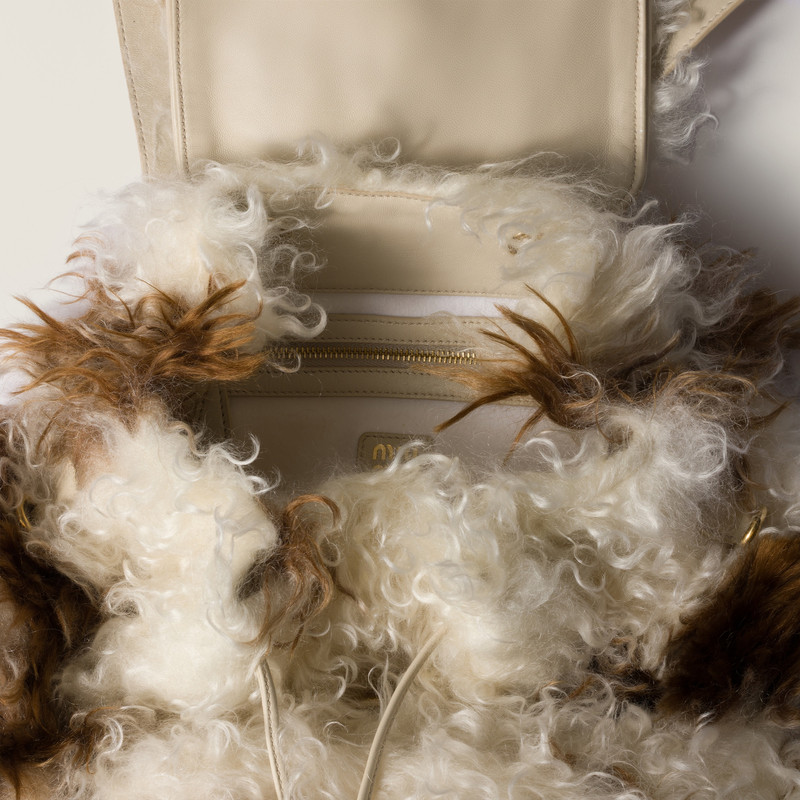 Mohair backpack 6