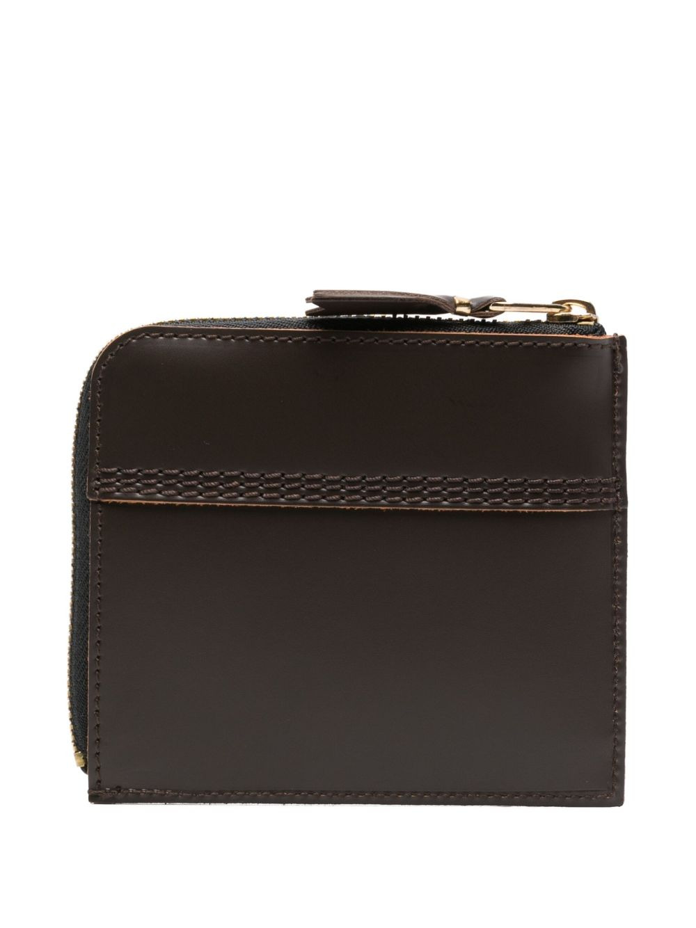 zip-around leather wallet - 2