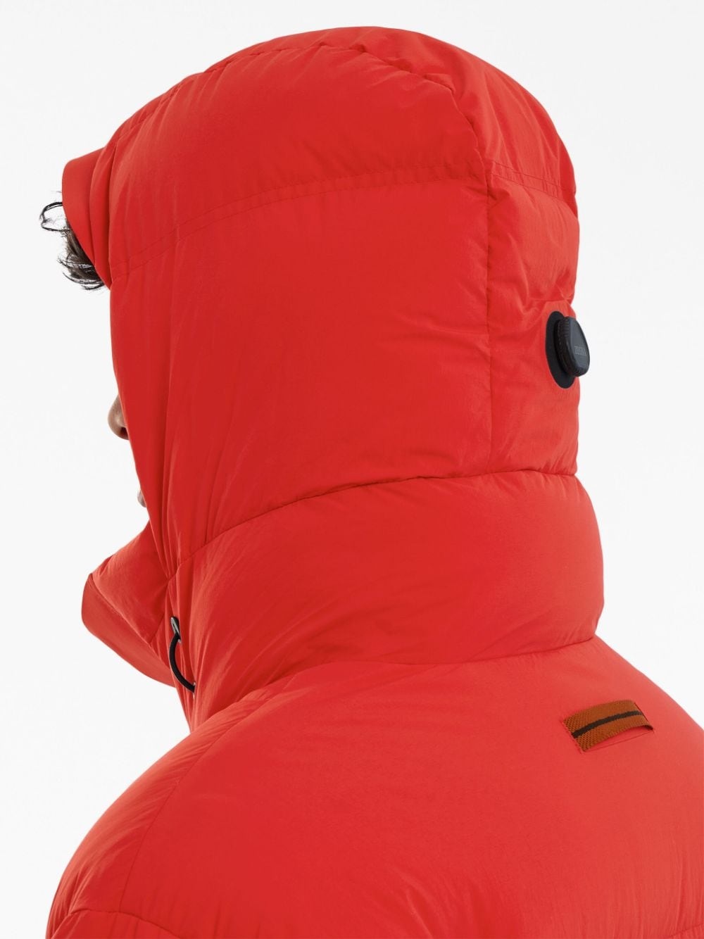 drawstring-hood puffer jacket - 5