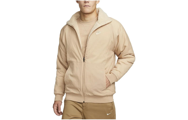 Nike Nike Sportswear Full-Zip Reversible Jacket 'Beige' DZ4713-126 outlook