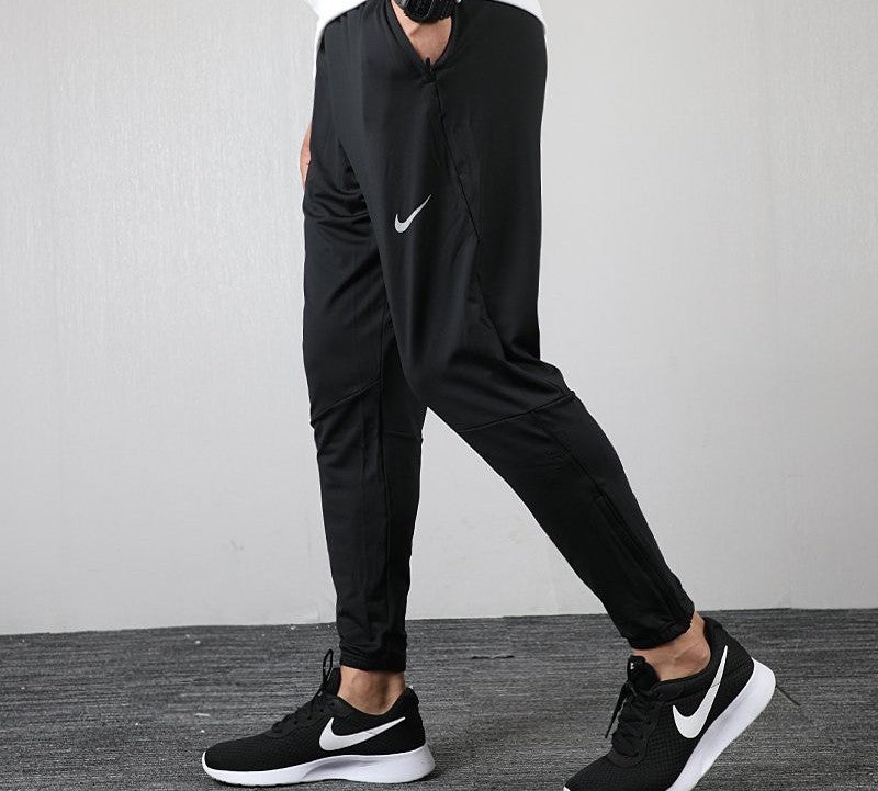 Nike Dri-fit Breathable Small Knit Sports Long Pants Black BV4818-010 - 6