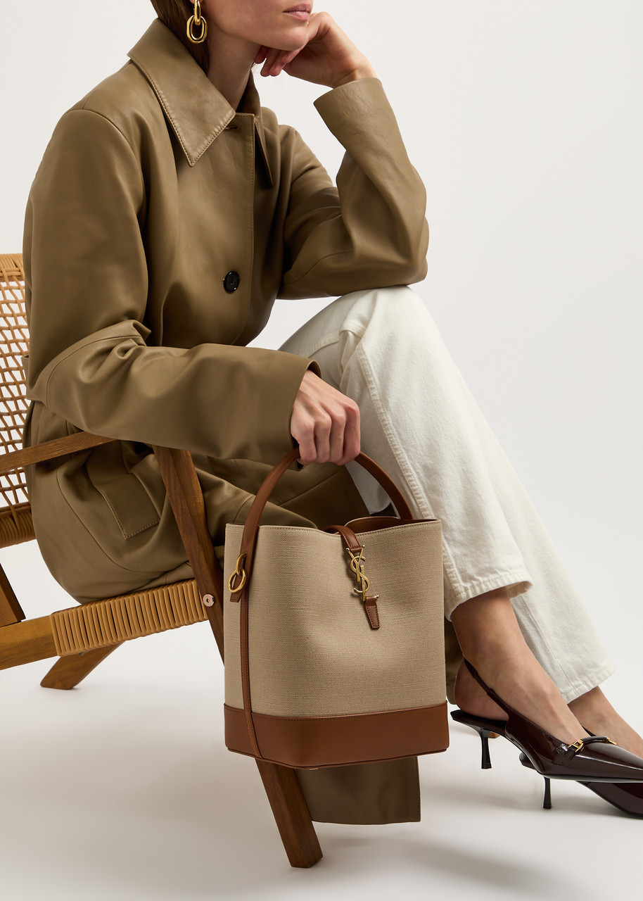 Saint Laurent Le 37 Canvas Bucket bag - 5