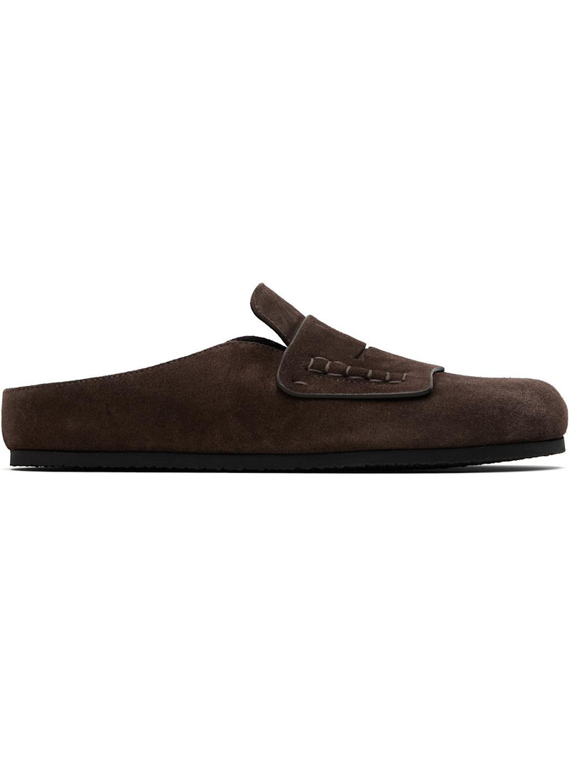 Brown 'The Mules' Loafers 1