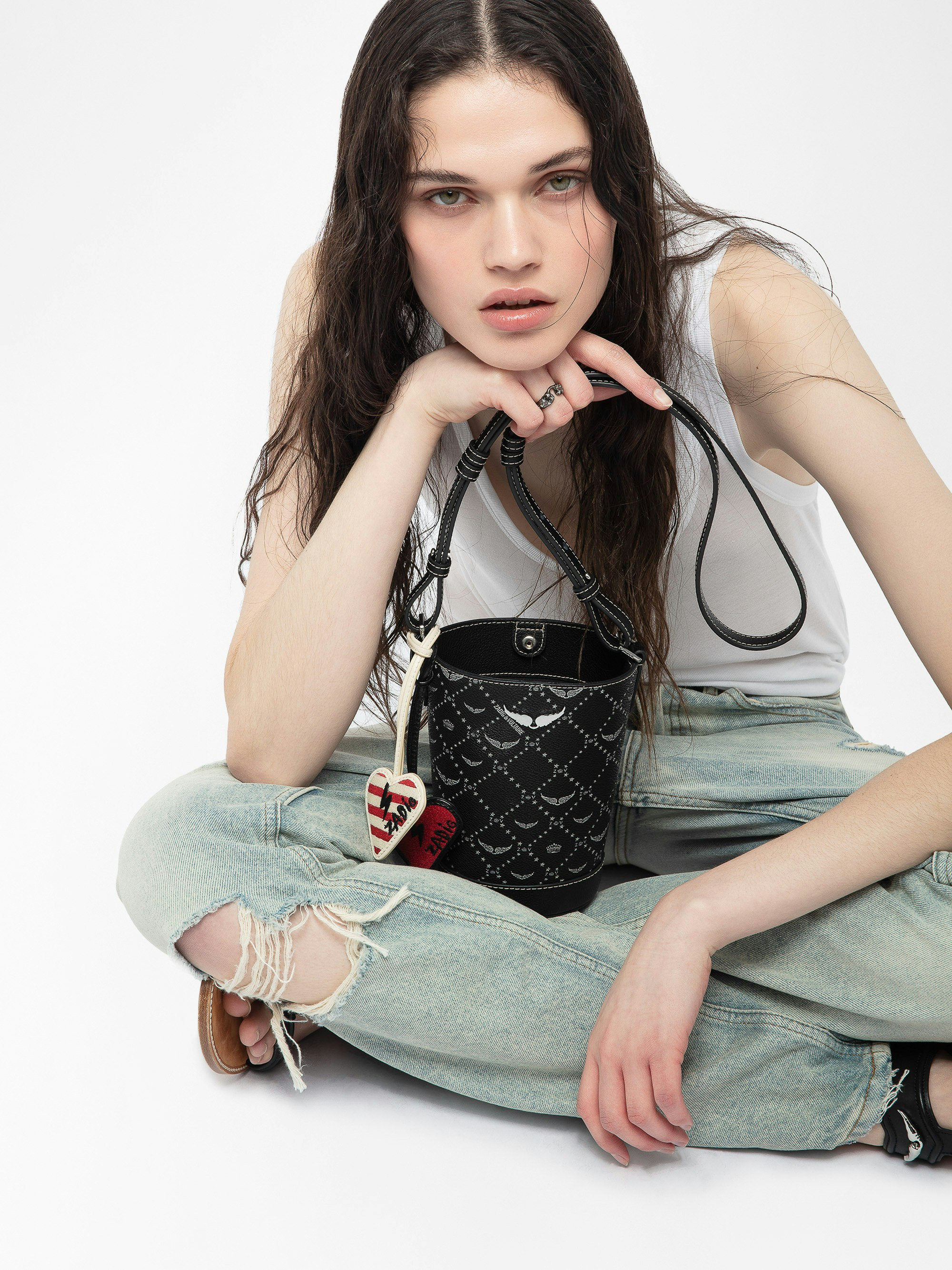 Z Bucket Nano Monogram Bag - 8