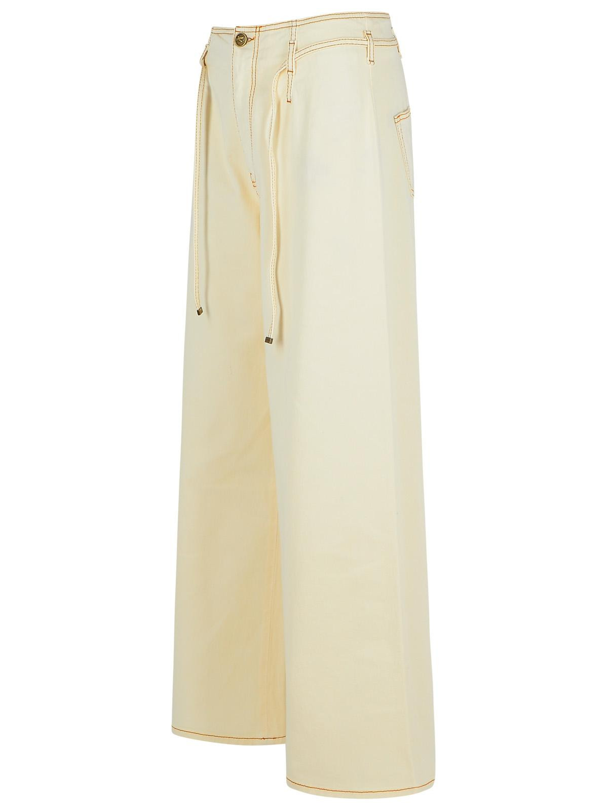 Etro Cream Denim Jeans Women - 2