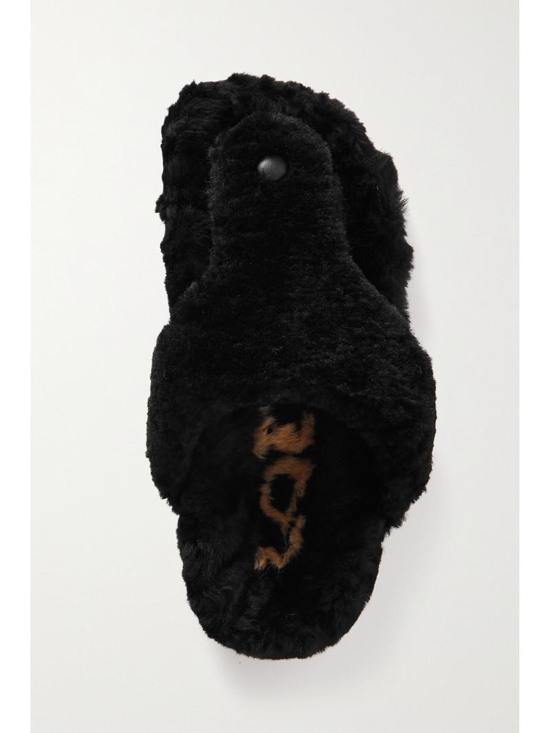 Shearling Sandals 5