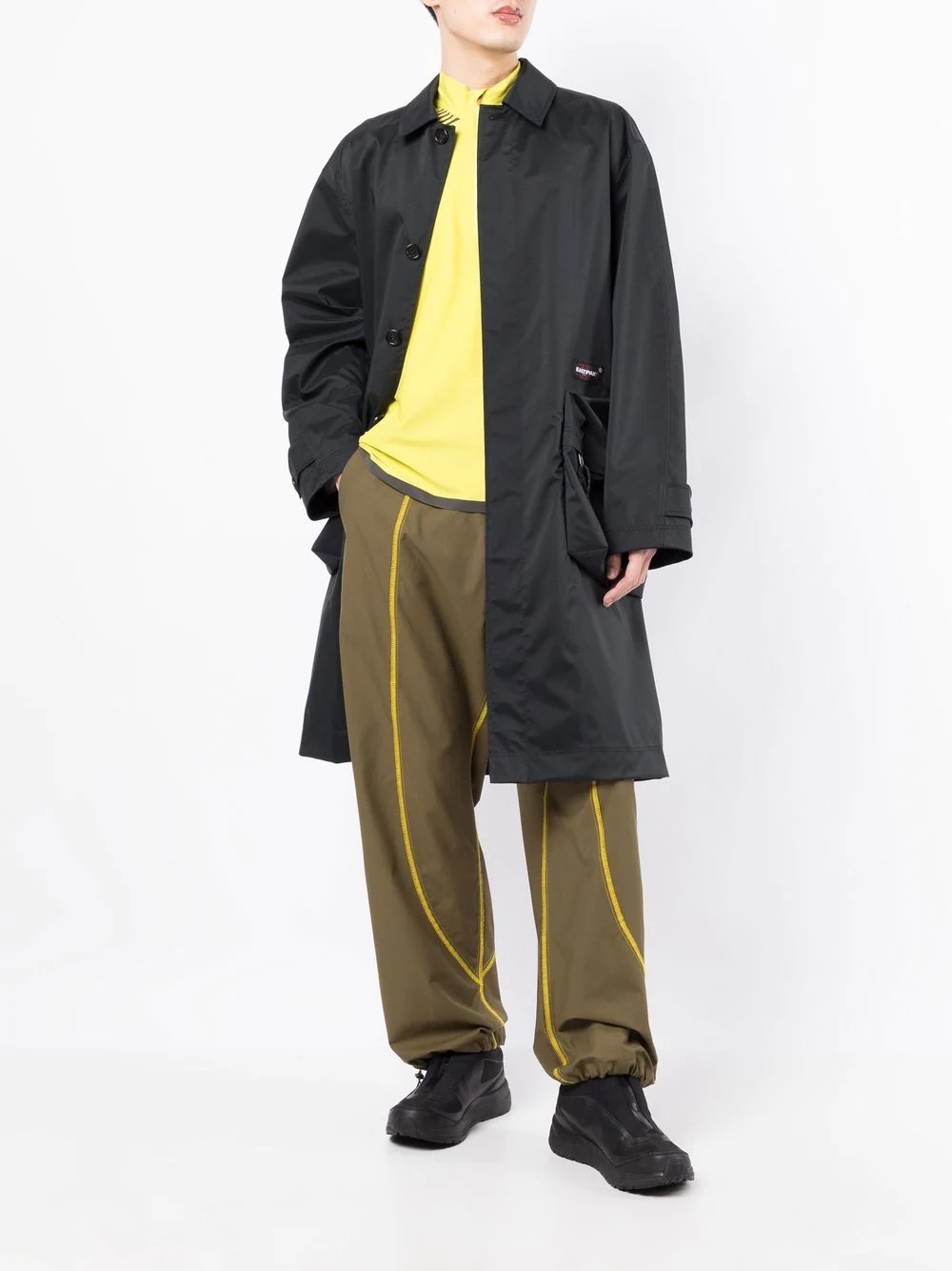 x Eastpak patch-pocket coat - 2