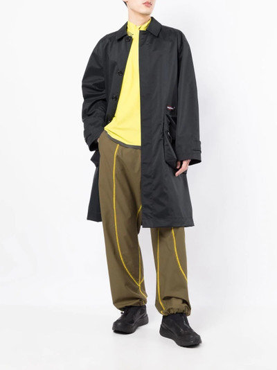 UNDERCOVER x Eastpak patch-pocket coat outlook