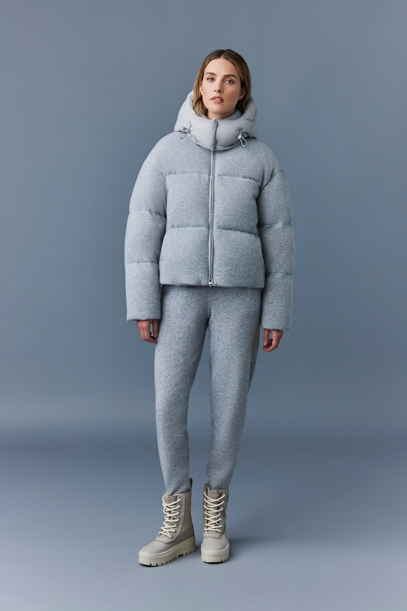 MACKAGE TESSY-K Medium down jacket with cashmere blend shell outlook
