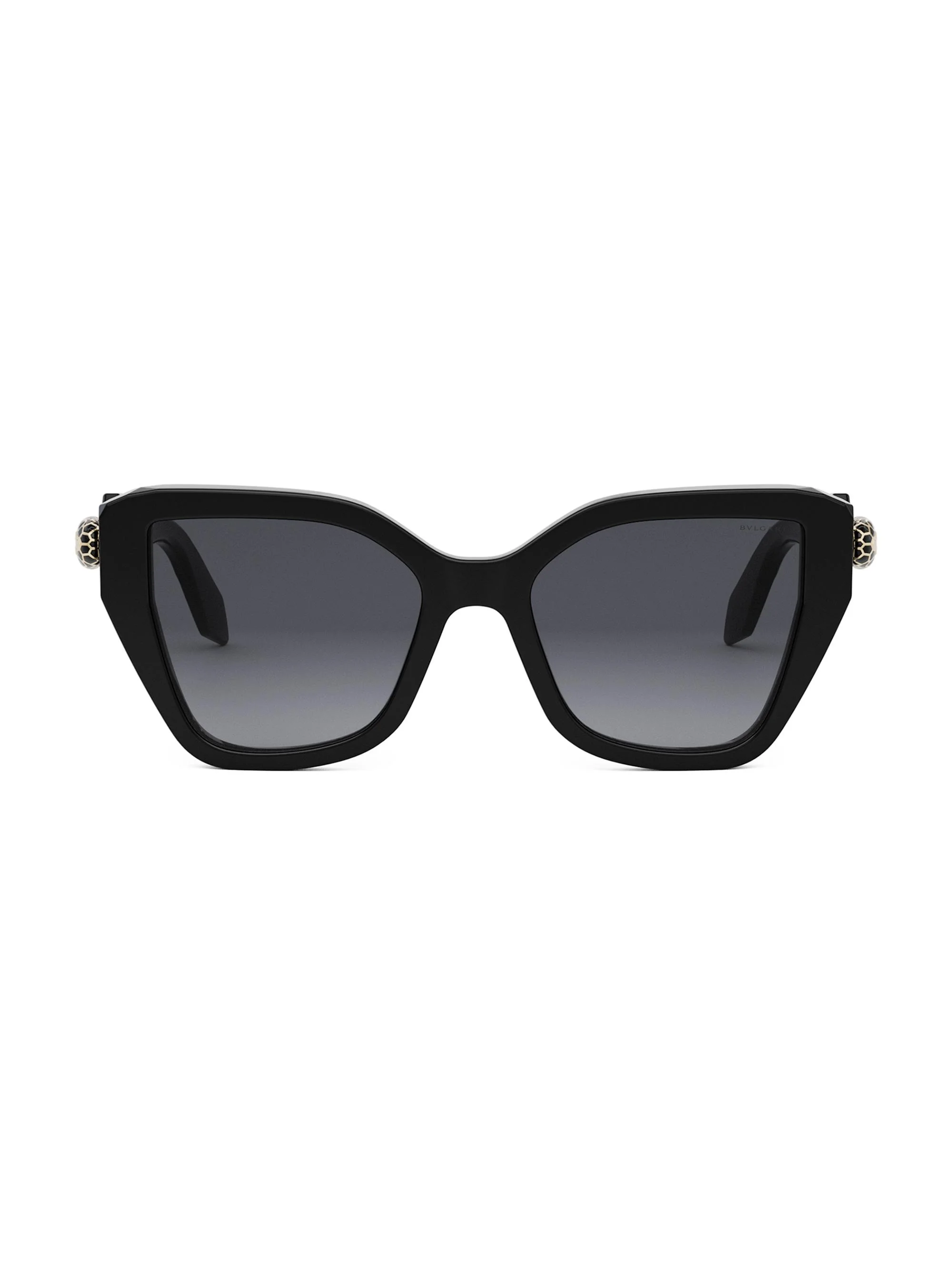 Women's Serpenti 53MM Butterfly Sunglasses - Gradient Black - 1