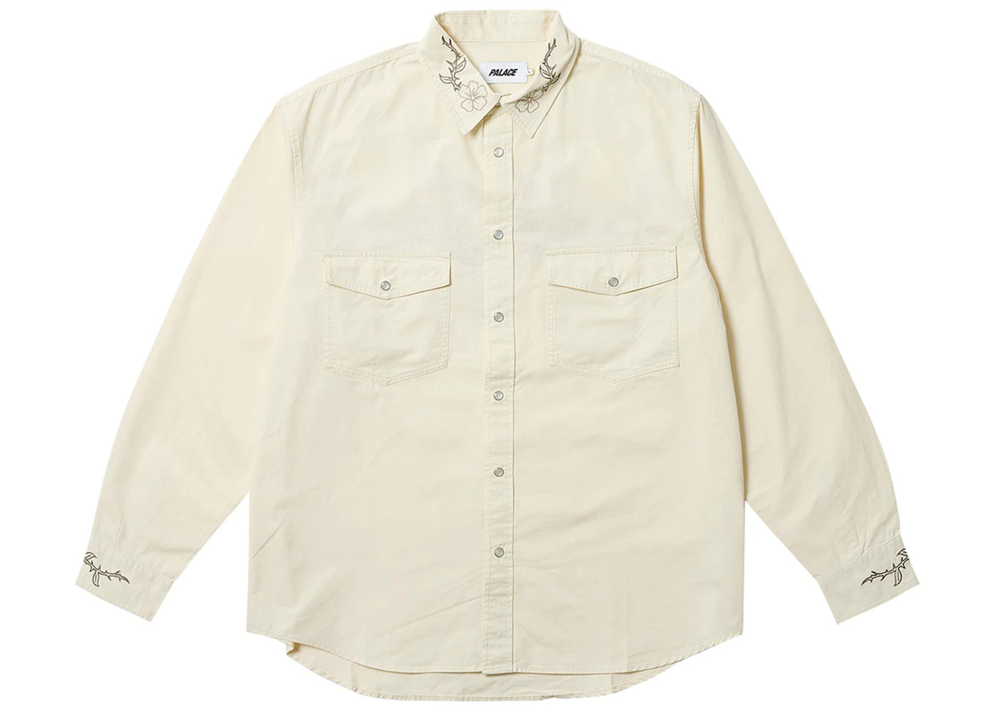 Palace Flexus Shirt Soft White - 2