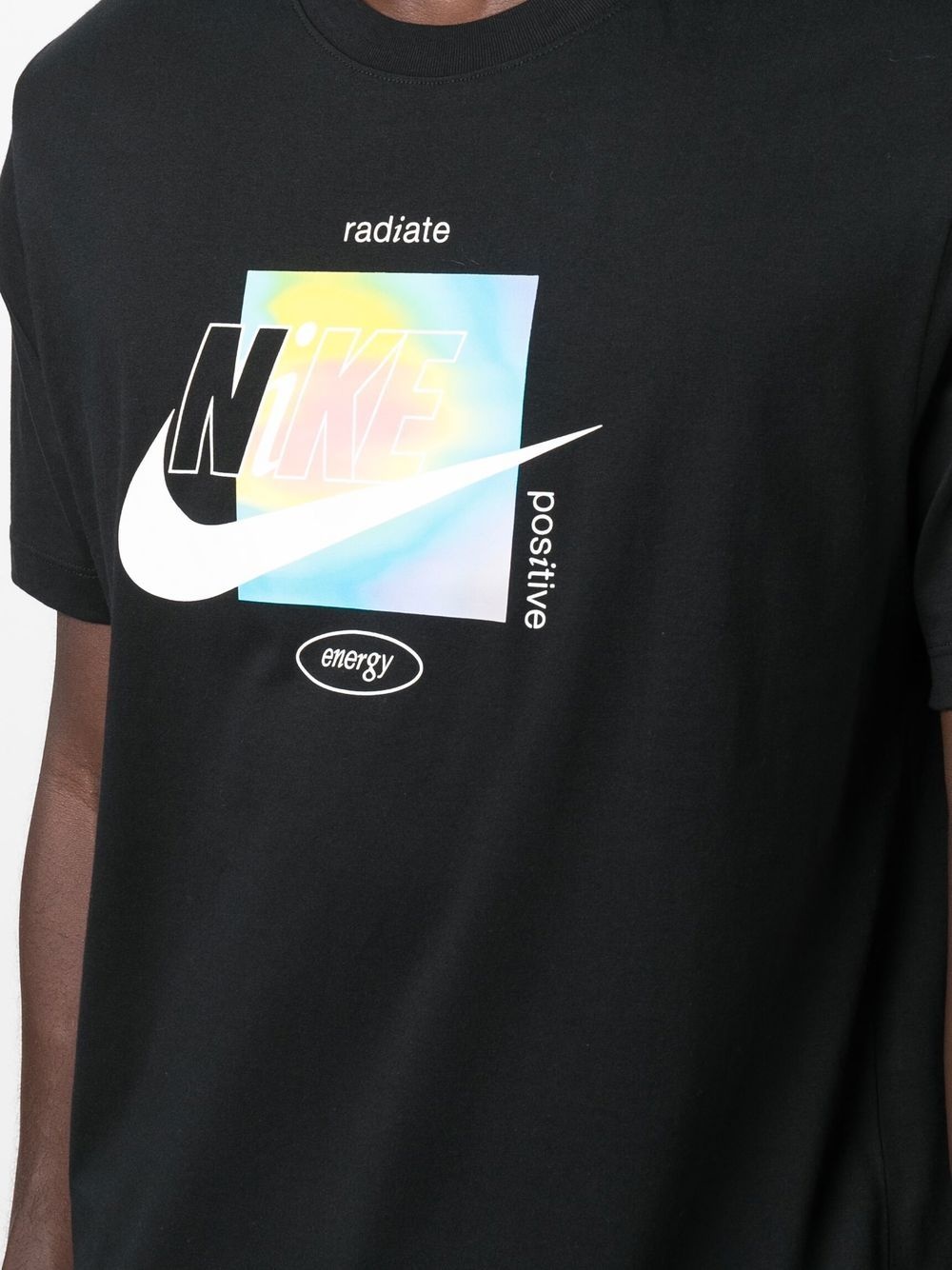 swoosh-logo detail T-shirt - 5