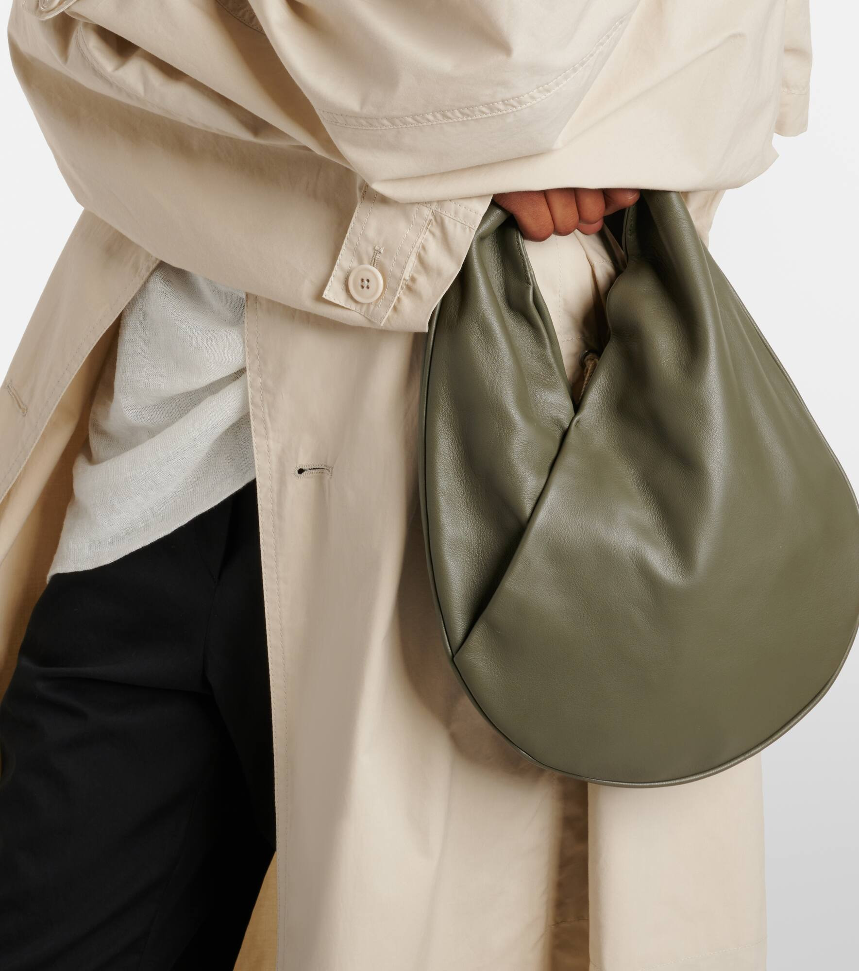 Ora leather shoulder bag - 6