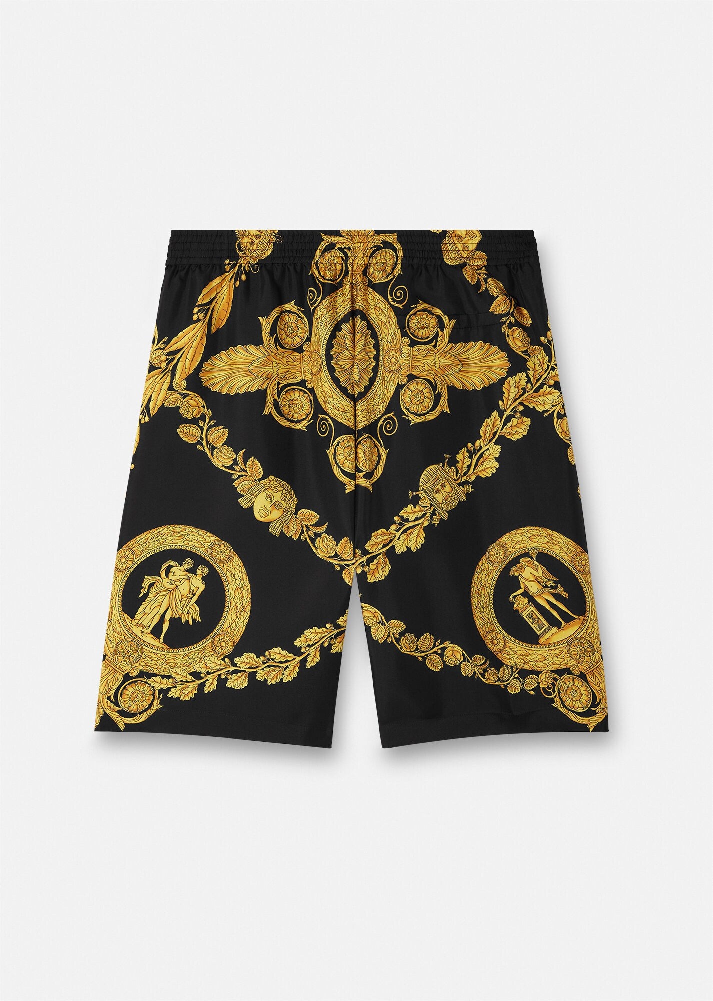Maschera Baroque Silk Shorts - 3