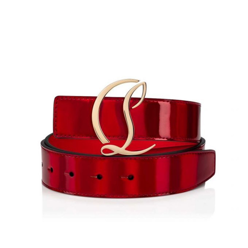 Cl Logo Belt Woman LOUBI/GOLD 1