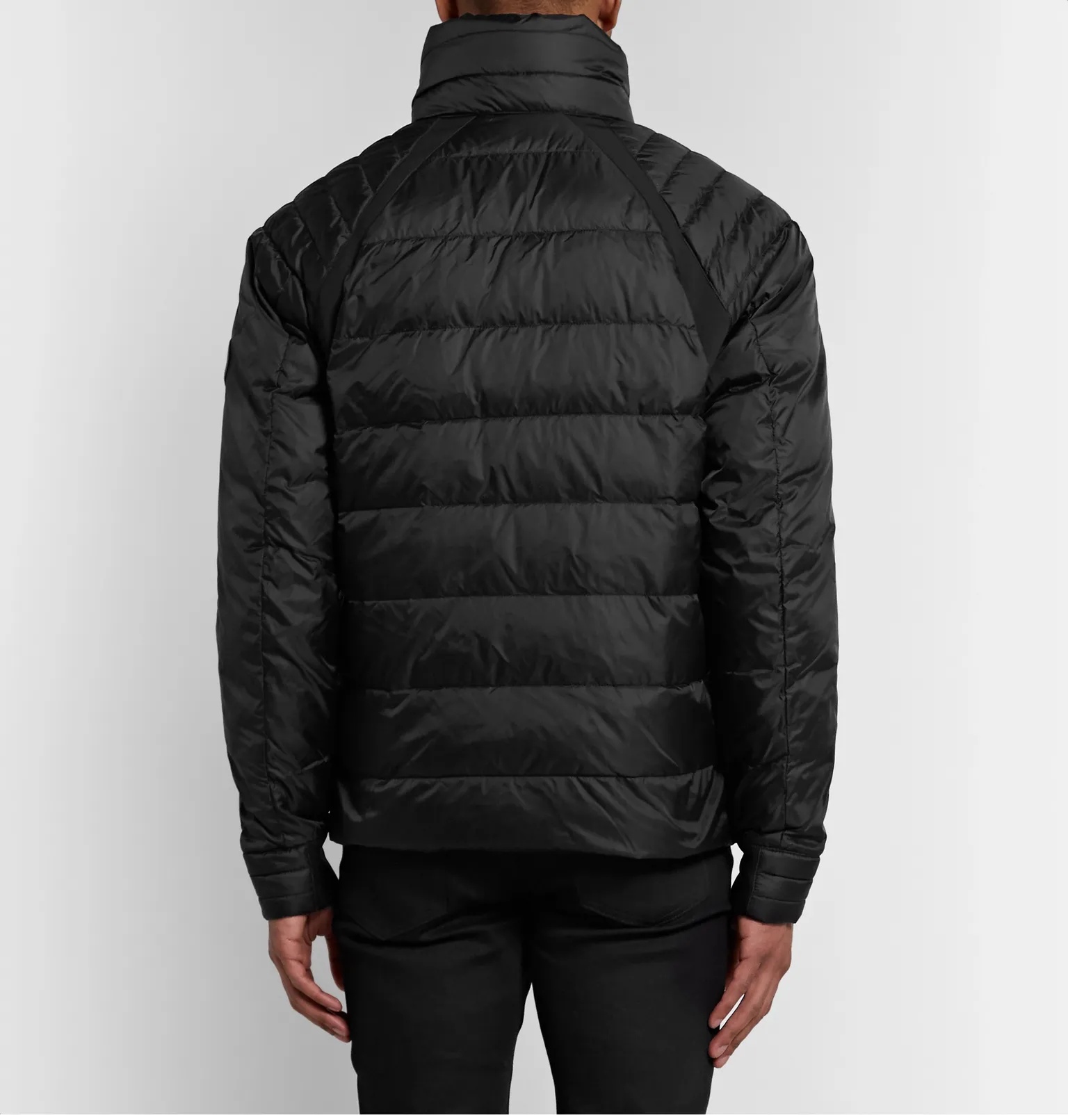 HyBridge Quilted Nylon Down Jacket - 5