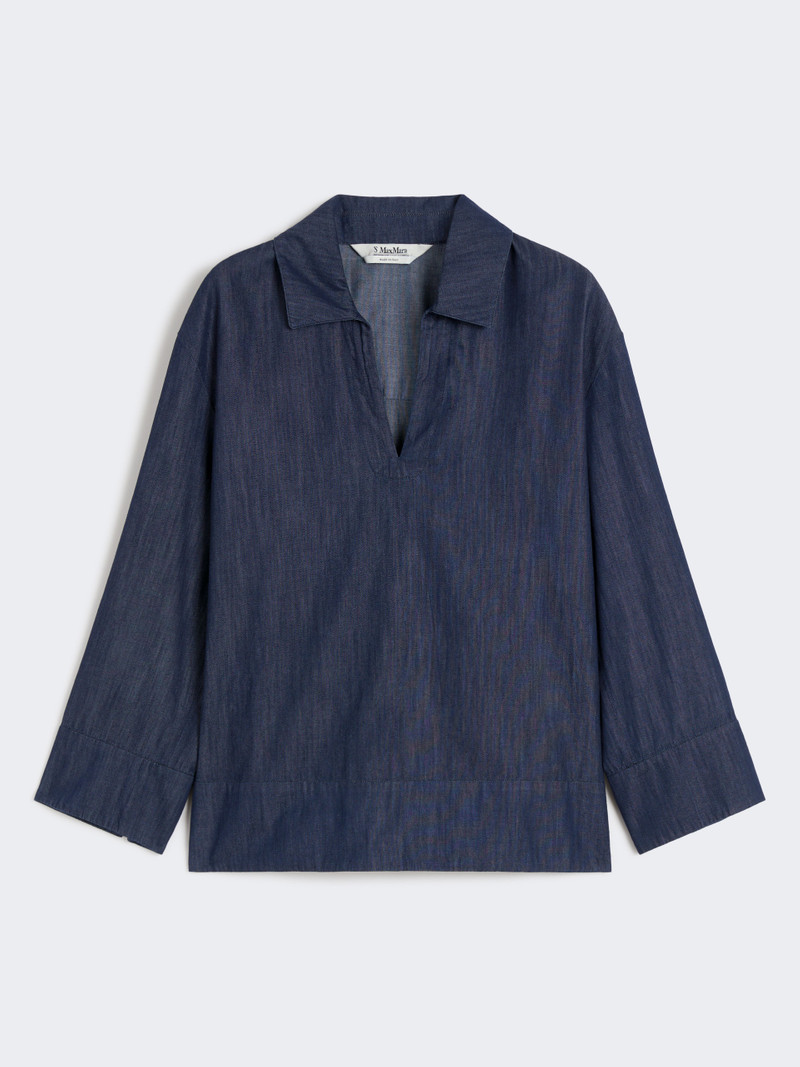 CATERINA Lightweight denim shirt 1