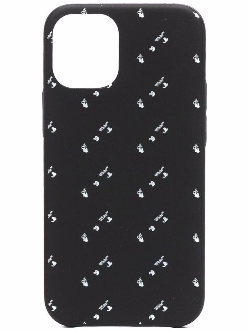 all-over logo iPhone 12 mini case - 1
