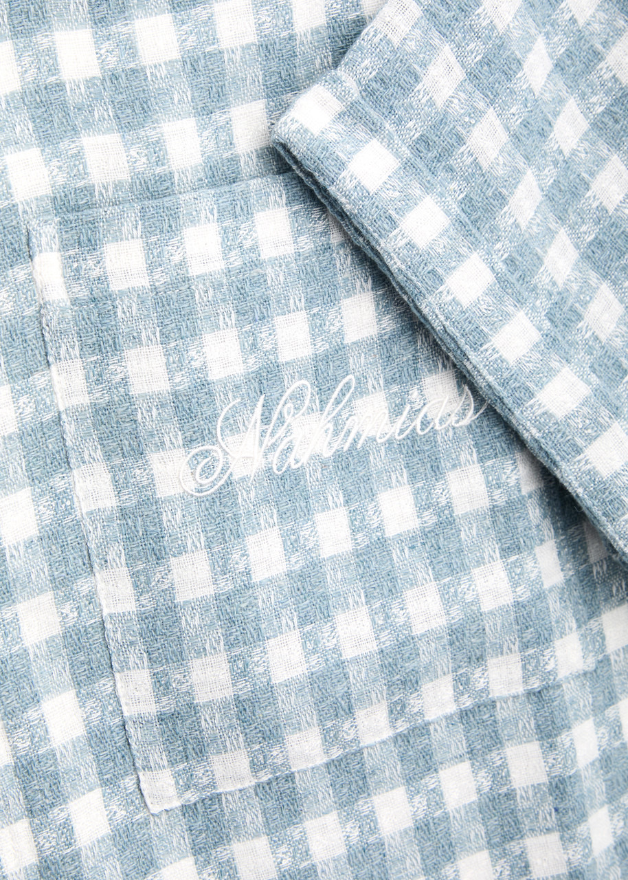 Nahmias Plaid-jacquard Woven Shirt - 5