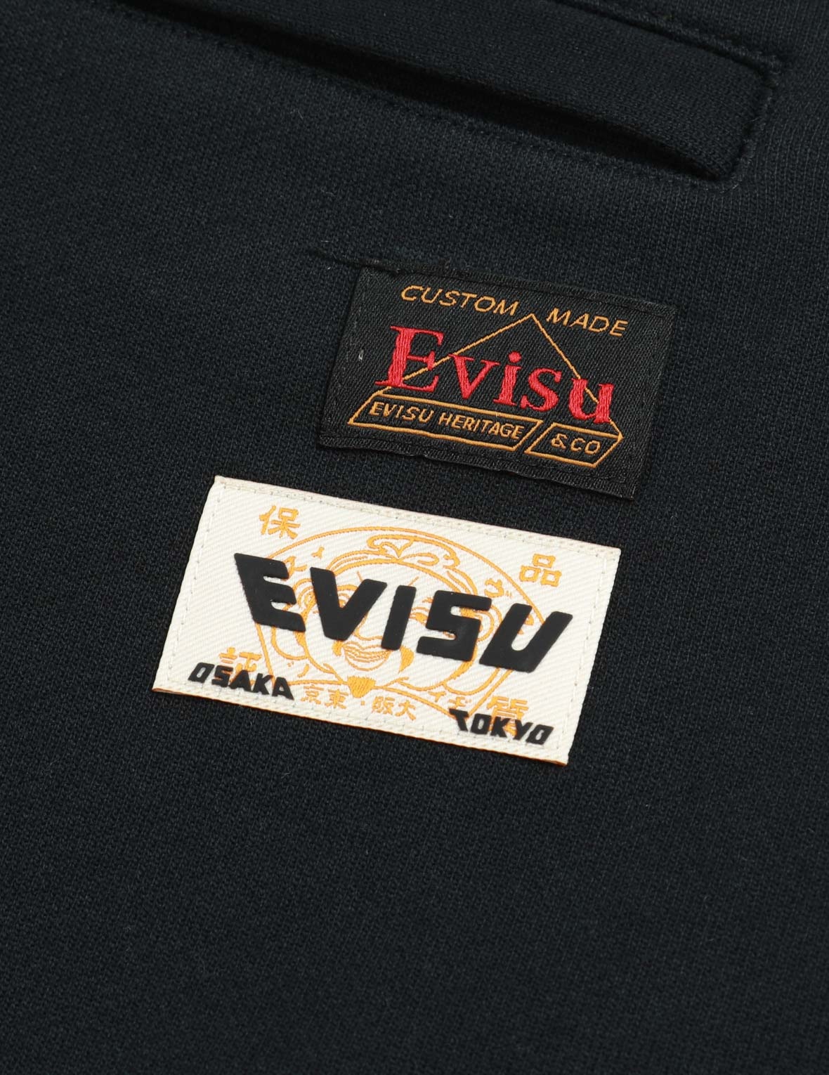LOGO PRINT AND KAMON EMBROIDERY SWEAT SHORTS - 8