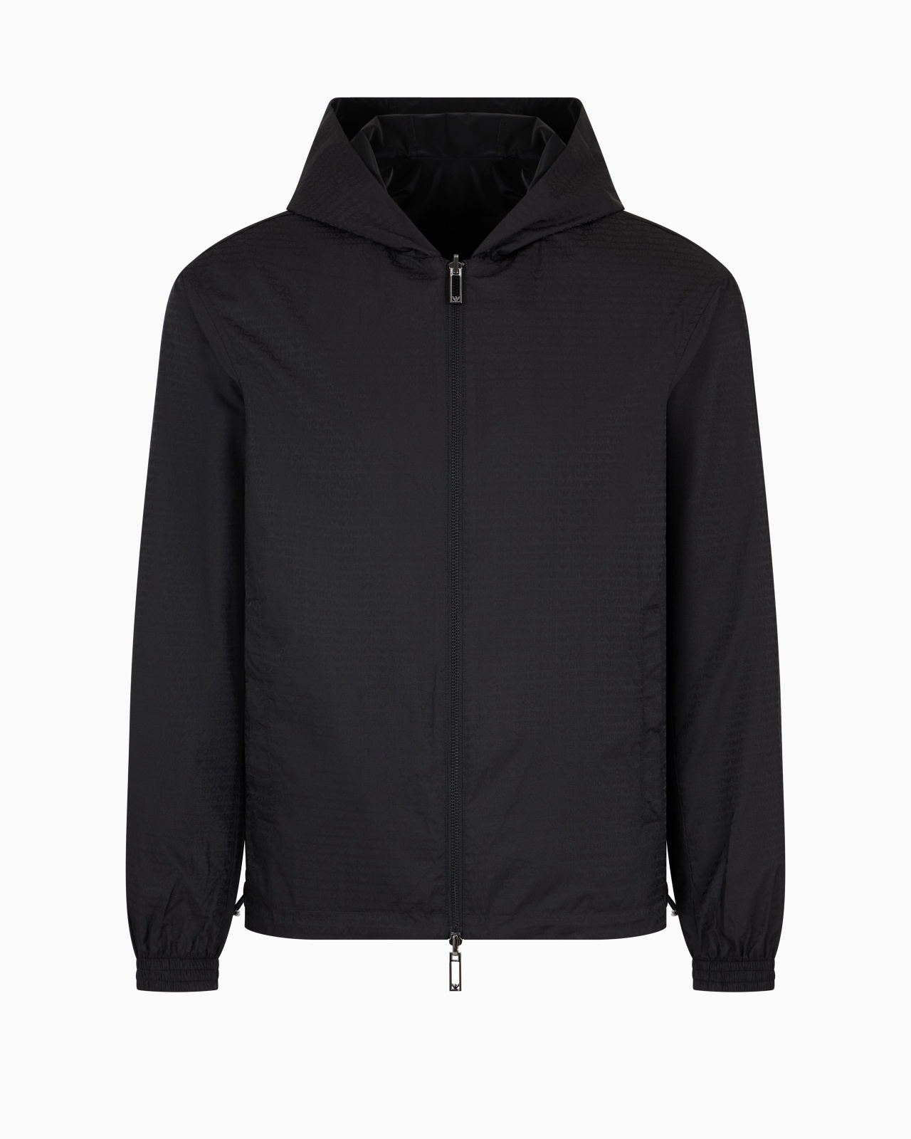 REVERSIBLE HOODED BLOUSON IN SHINY NYLON WITH LUNAR NEW YEAR EMBROIDERY - 5